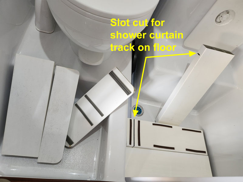 Bathroom Remodel 9 Risers Removed To Show
