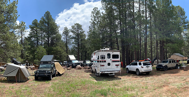 TCM camps at Overland Expo 2023