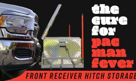 Front Receiver Hitch Storage Toolbox