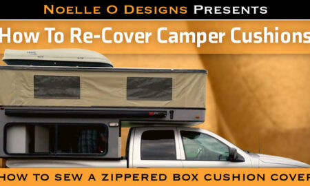 How To Re-Cover Camper Cushions