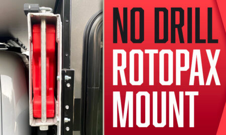 No Drill Rotopax Mount