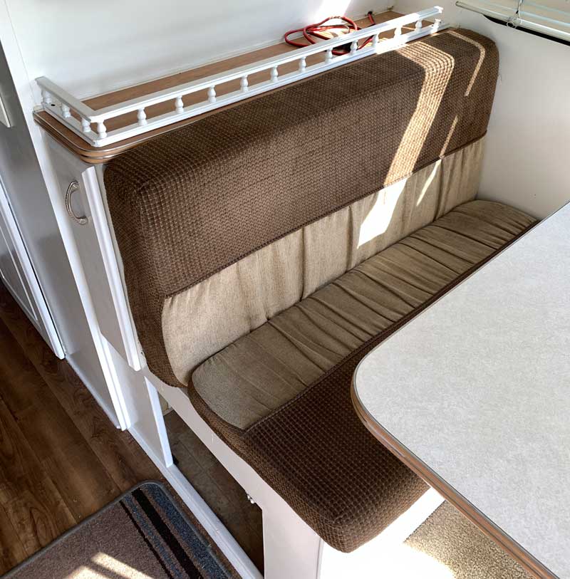Old Dinette Cushions