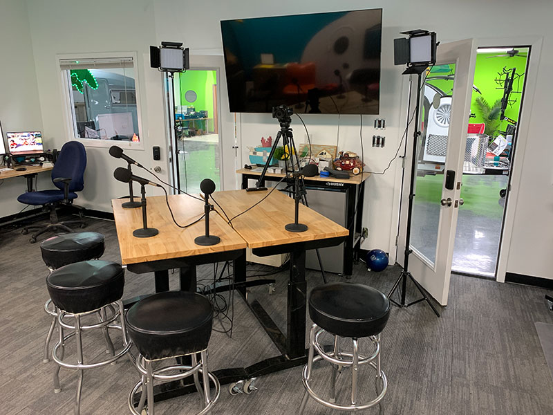 Princess Craft RV Small Talk Studio Inside
