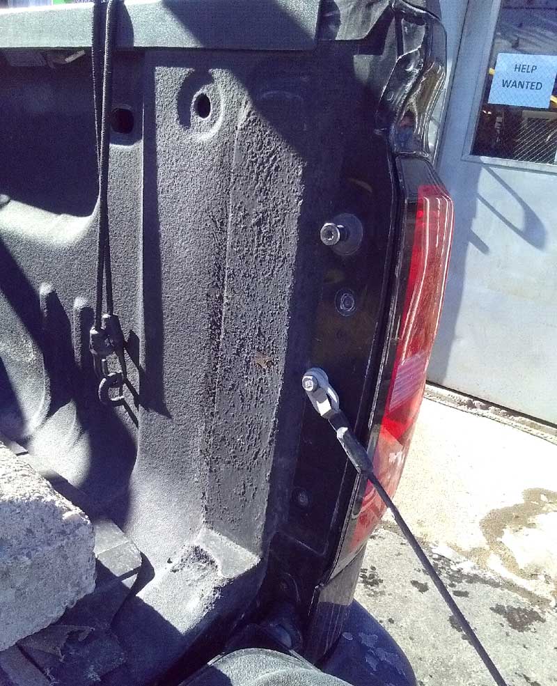 After The Chevy Truck Modification At Least One Inch Wider On Each Side