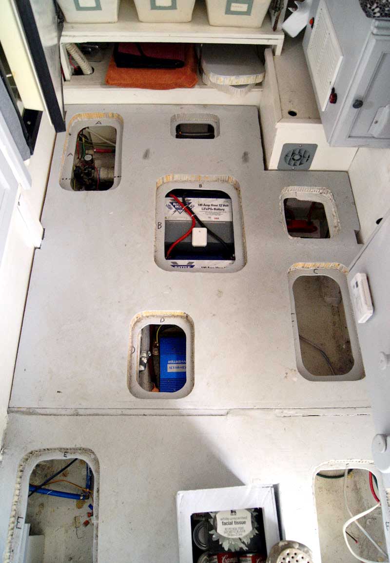 Access Panels In Basement Homemade Camper