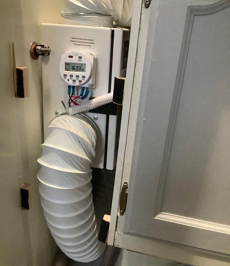 Air Exchanger With Digital Programable Timer