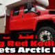 Big Red Kodiak Meets Arctic Fox Truck Camper