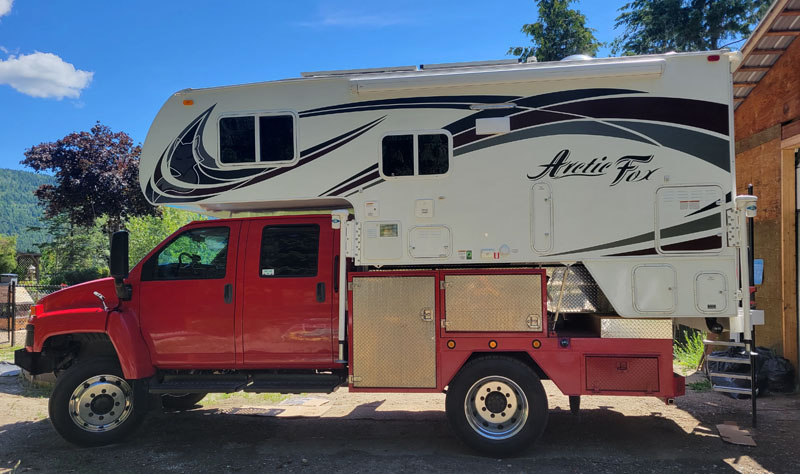 Chevy Kodiak Truck And Arctic Fox Camper