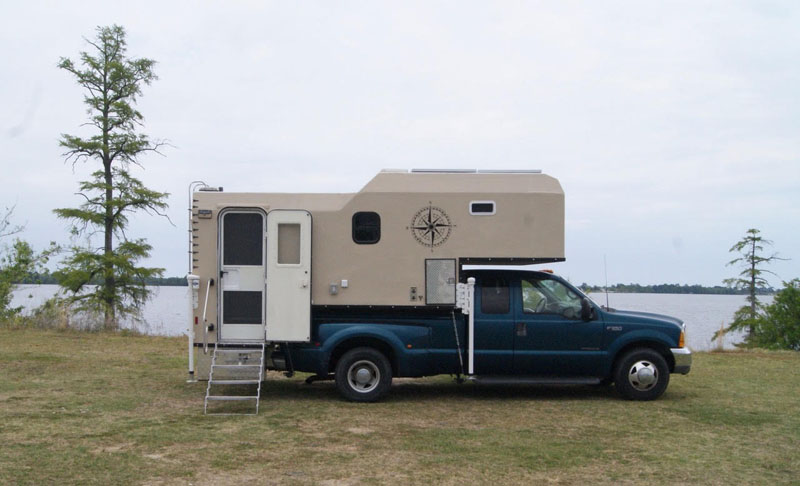 Composite Camper tall overcab profile