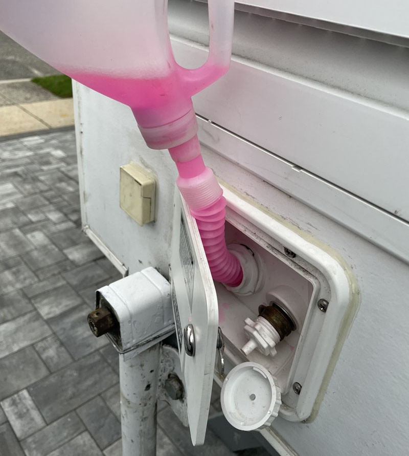 DEF Flexible Spout To Help With Winterizing Camper