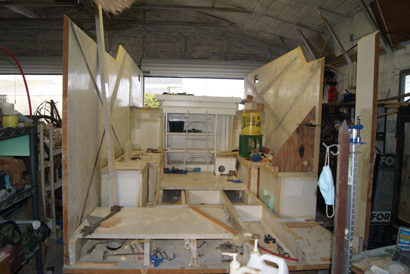 Sides attached looking forward
