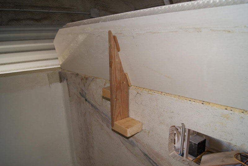Angled Camper Roof for Strength