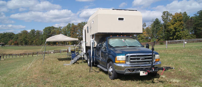 Front Of The Composite Camper Tall Roof
