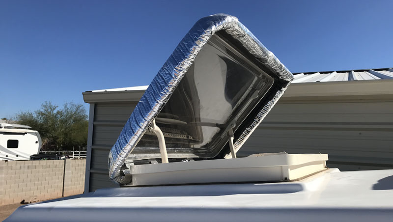Hail Protection RV Modification Heki From The Side