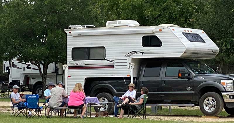 Hanging Out At The Texas Truck Camper Rally