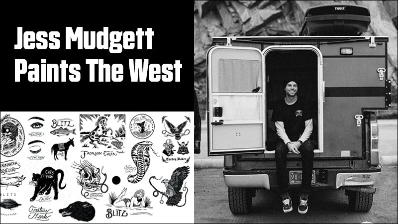Jess Mudgett Paints The West