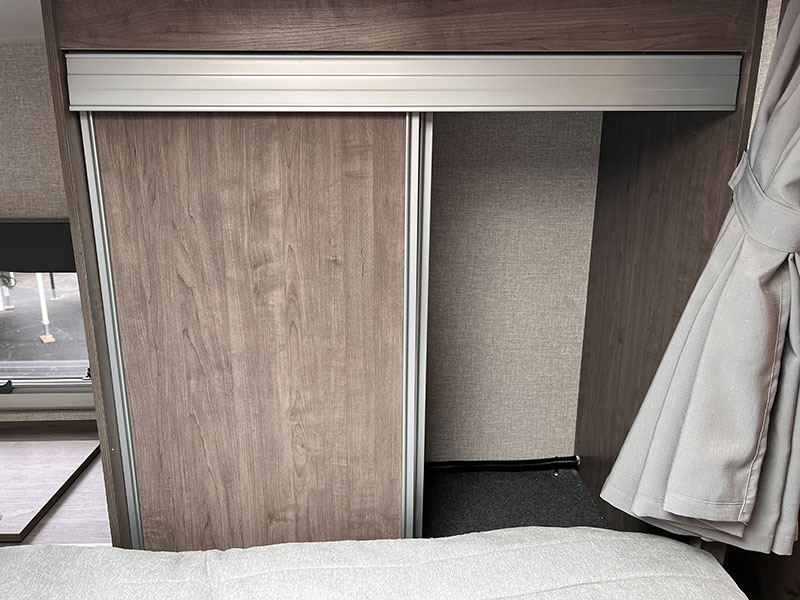 Lance 960 Cabover Closet 2