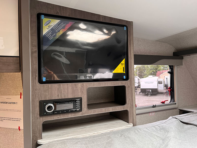 Lance 960 INT Cabover TV Stereo Cubby