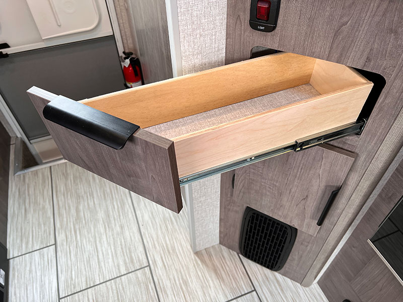 Lance 960 Kitchen Angled Drawer Open 2