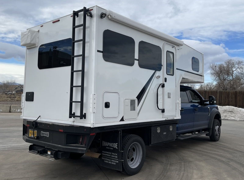 Lighten Up Ladders taller camper