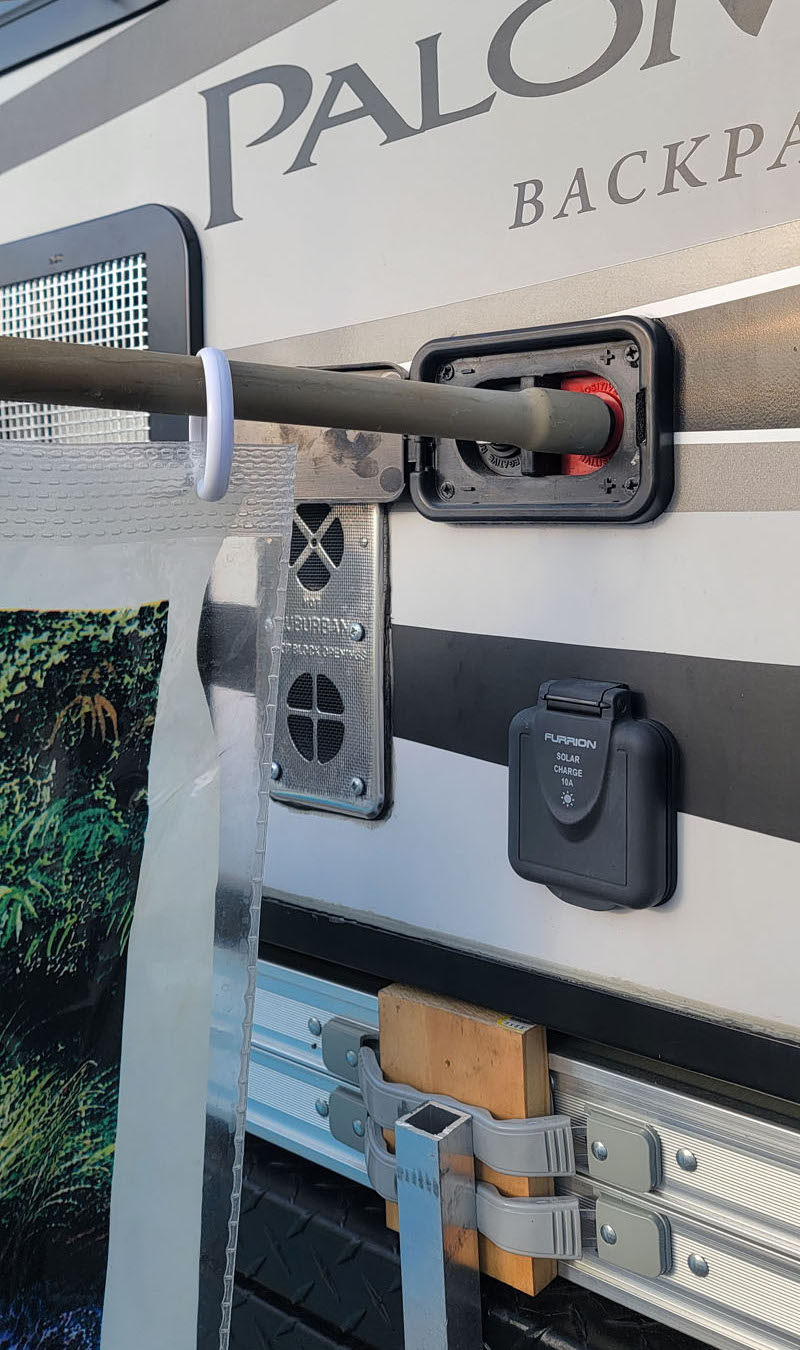Quick And Undirty Exterior Shower
