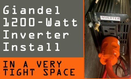 Tight Space Giandel Inverter Install