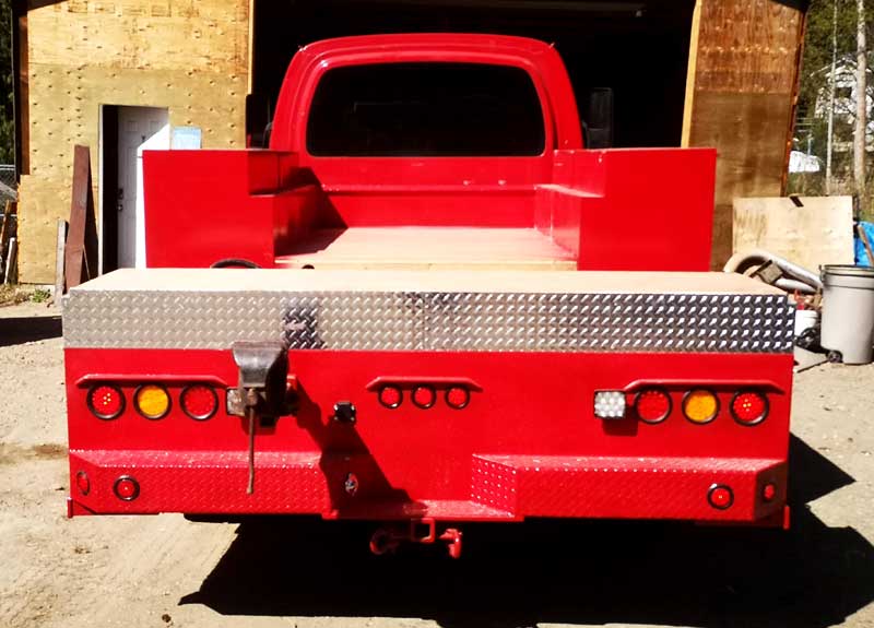 Truck Bed Tool Box Area