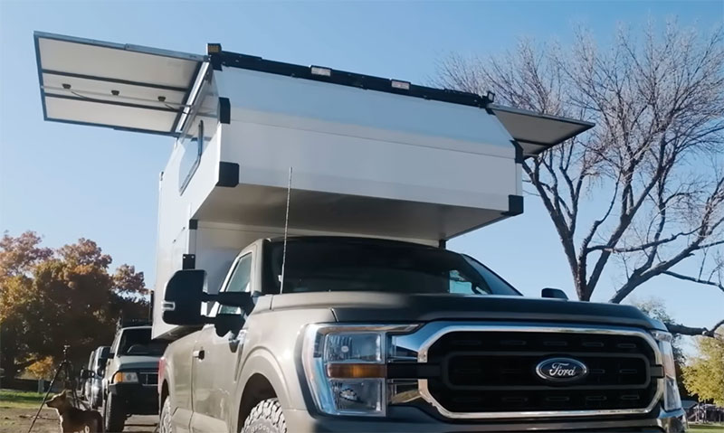 Wild Camper Solar Panels Slide Out