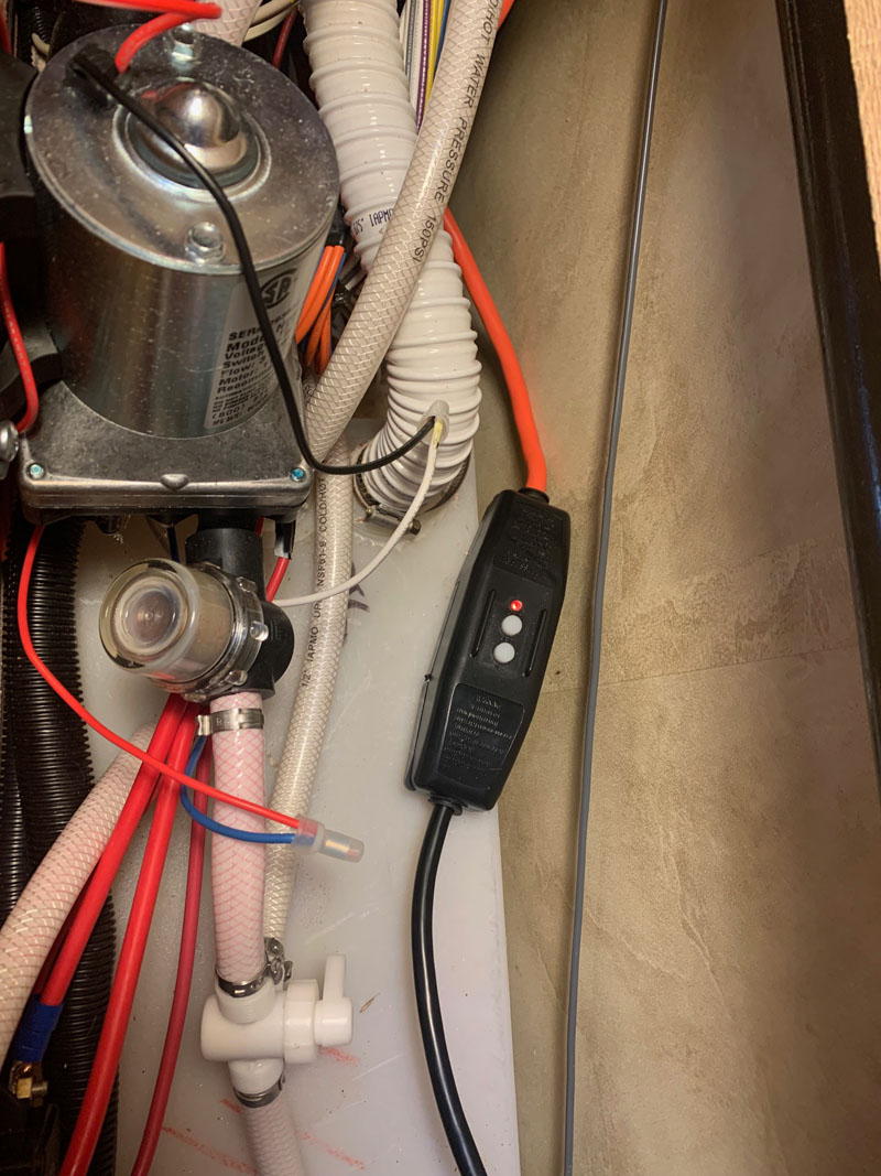 Inverter Installation 3 Charger 100 Vac Input 15 Amp In Line Breaker Installed