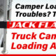 Jack Flags Truck Camper Loading Aids