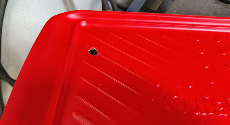 Ladder Mounted Tray Pic 7