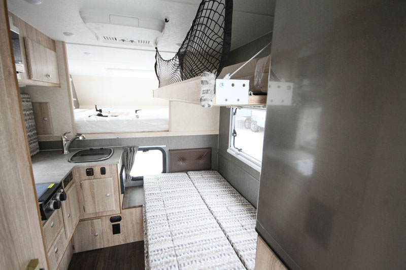 Northstar Wind Bandit Camper Interior With Bunk And Bed