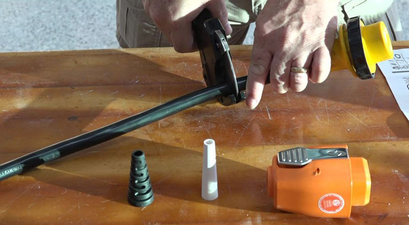 RV Smart Plug Cutting Off Old Connector