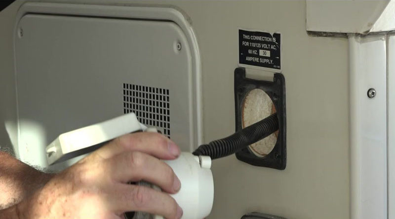 RV Smart Plug Remove Old Plug