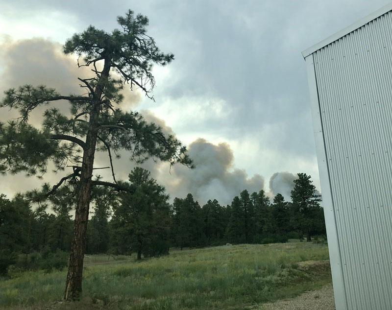 Wildfire In Colorado Truckee 2