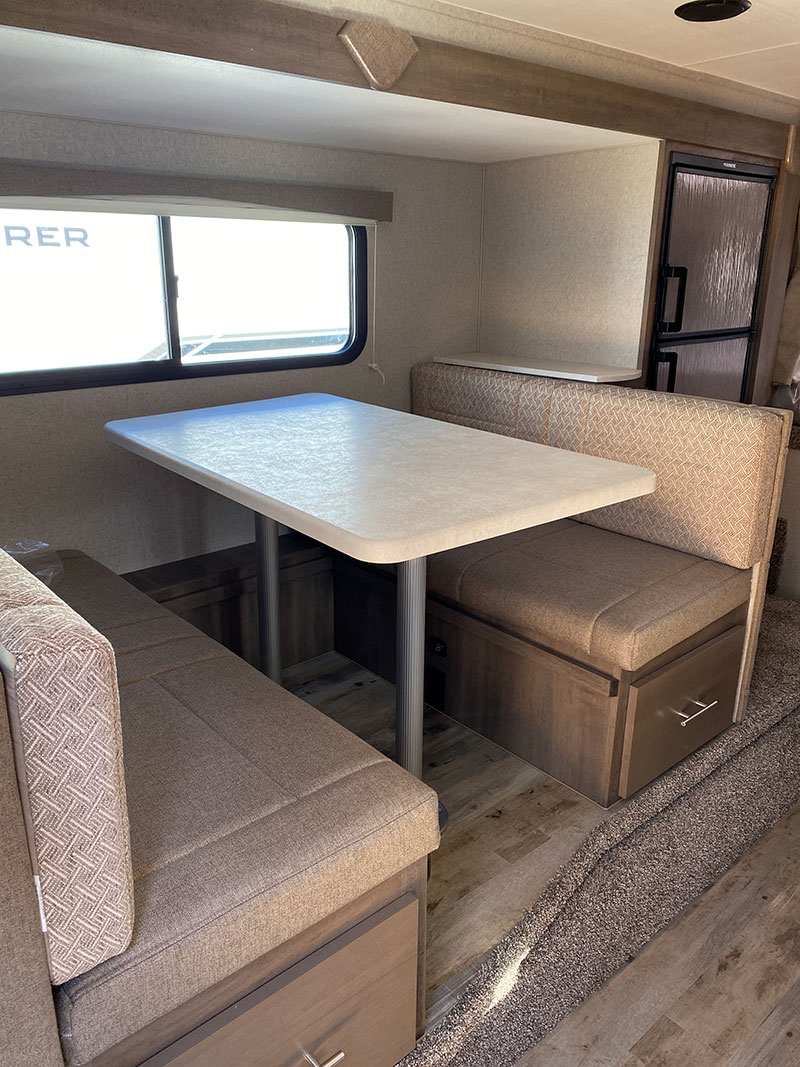 2024 Adventurer Camper Updates 910DB Face To Face Dinette 