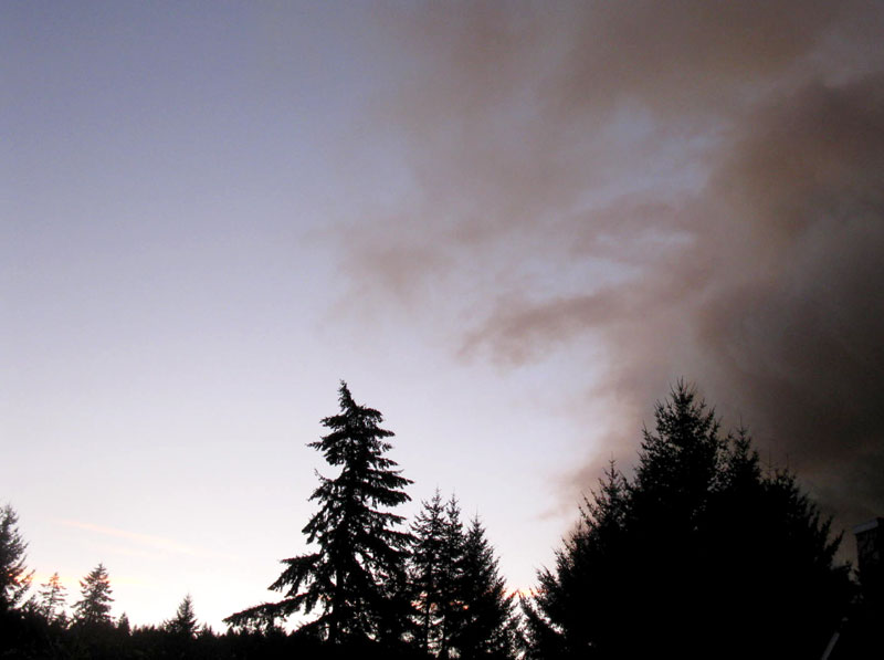 Alaska Wildfire Escape With Truck Camper