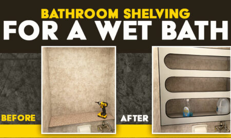 Bathroom Shelving For A Wet Bath