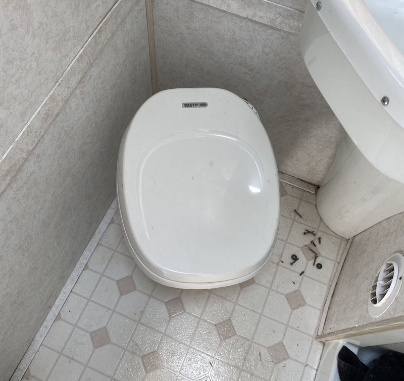 Before Ogo Composting Toilet 1