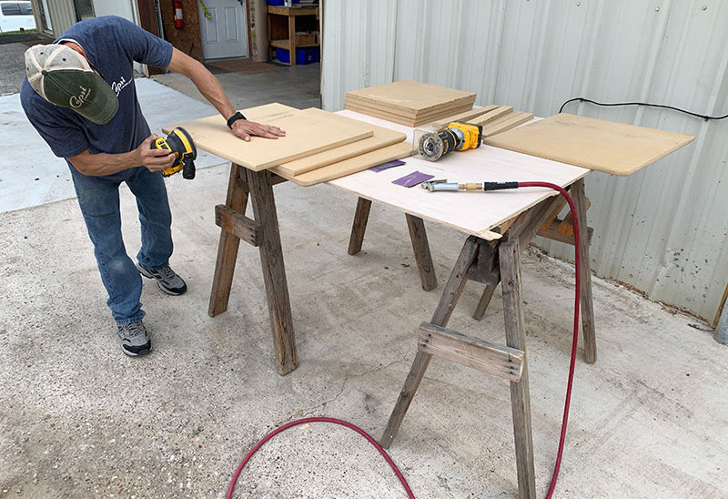 Capri Epoxy Countertops First Step MDF