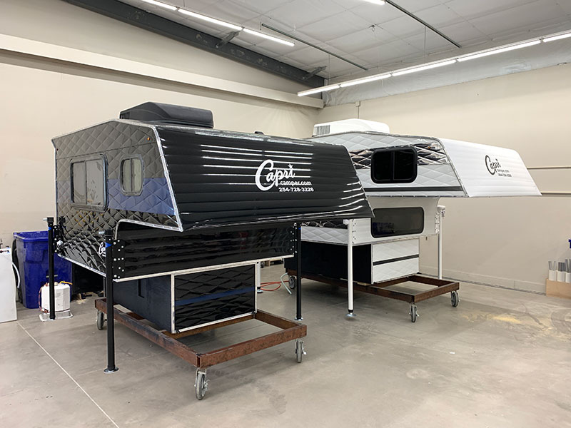 Capri New Factory Campers Completed