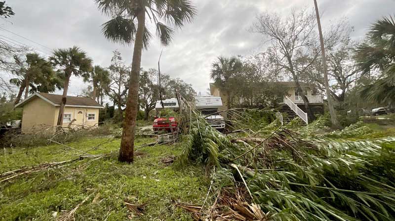 Hurricane Ian Aftermath Campers