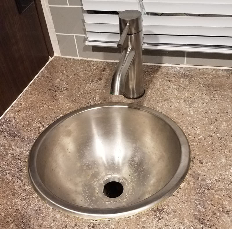 New Bigger And Better Sink Before