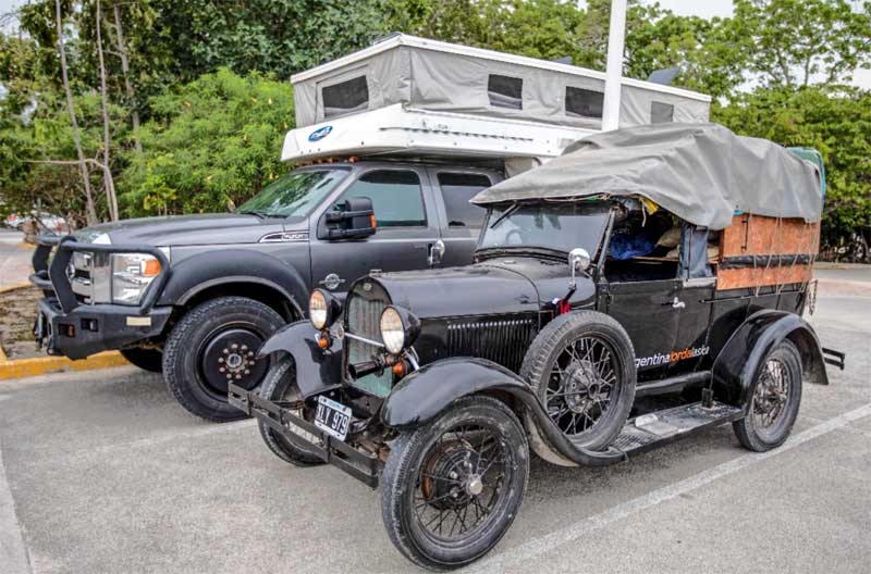 Overlanding Africa Two Fords 90 Years Apart