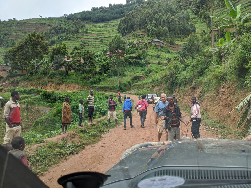 Ugandan Road Further Down