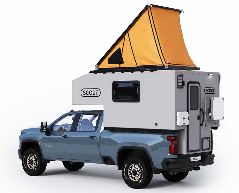 2024 Kenai Camper With Go Fast Camper Roof Top Tent
