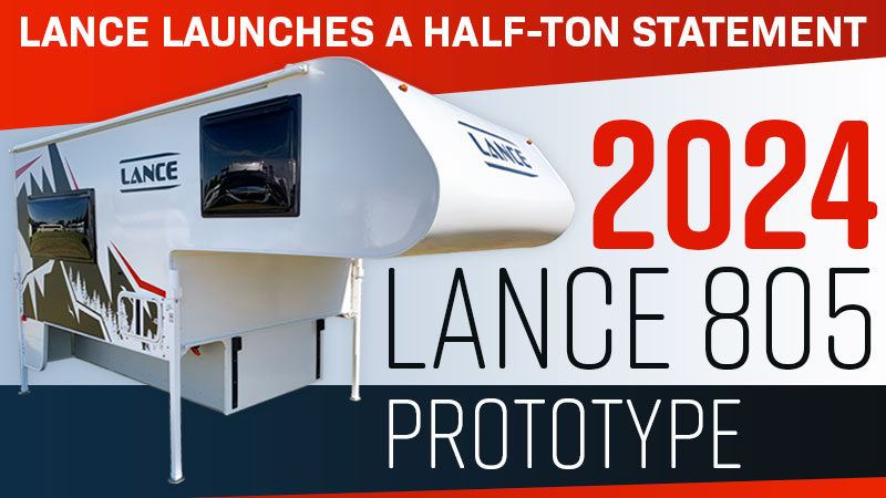 2024 Lance 805 Truck Camper