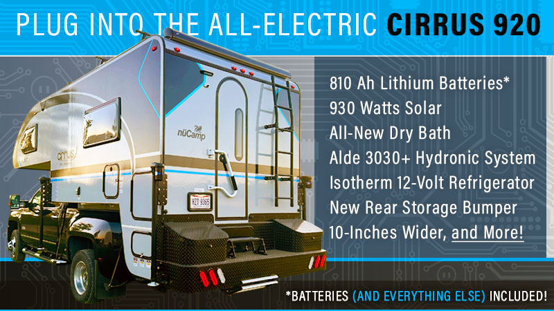 Cirrus 920 All Electric Camper