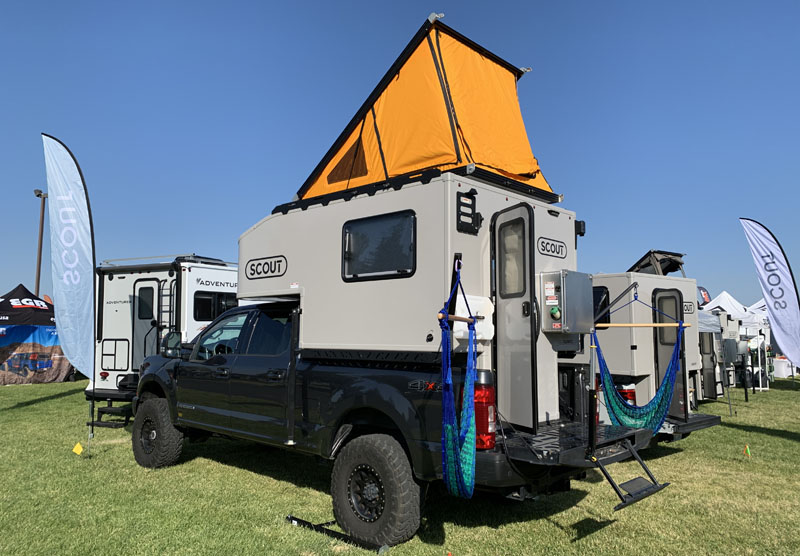 Go Fast Tent On Scout Campers