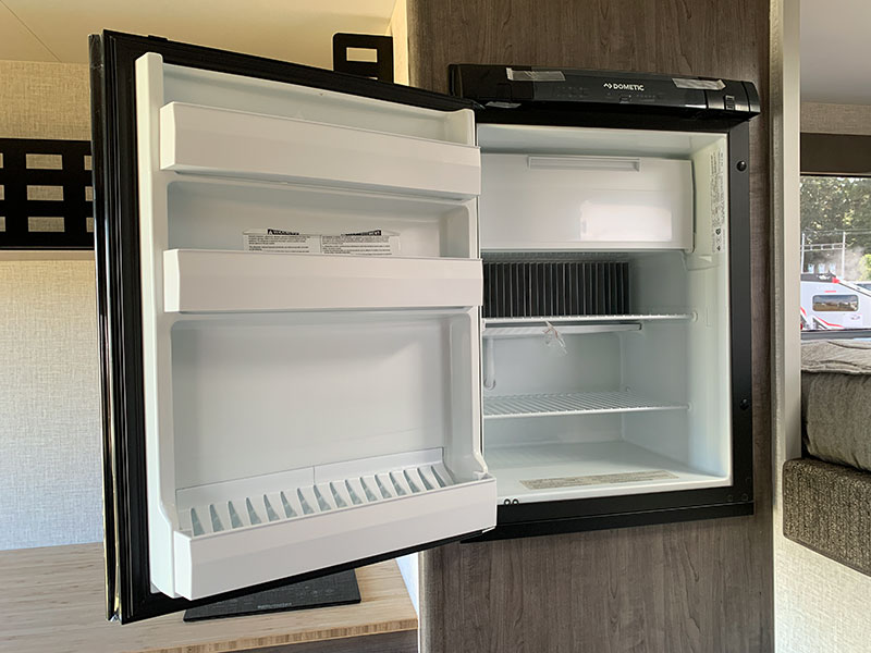 Lance 805 Refrigerator Open